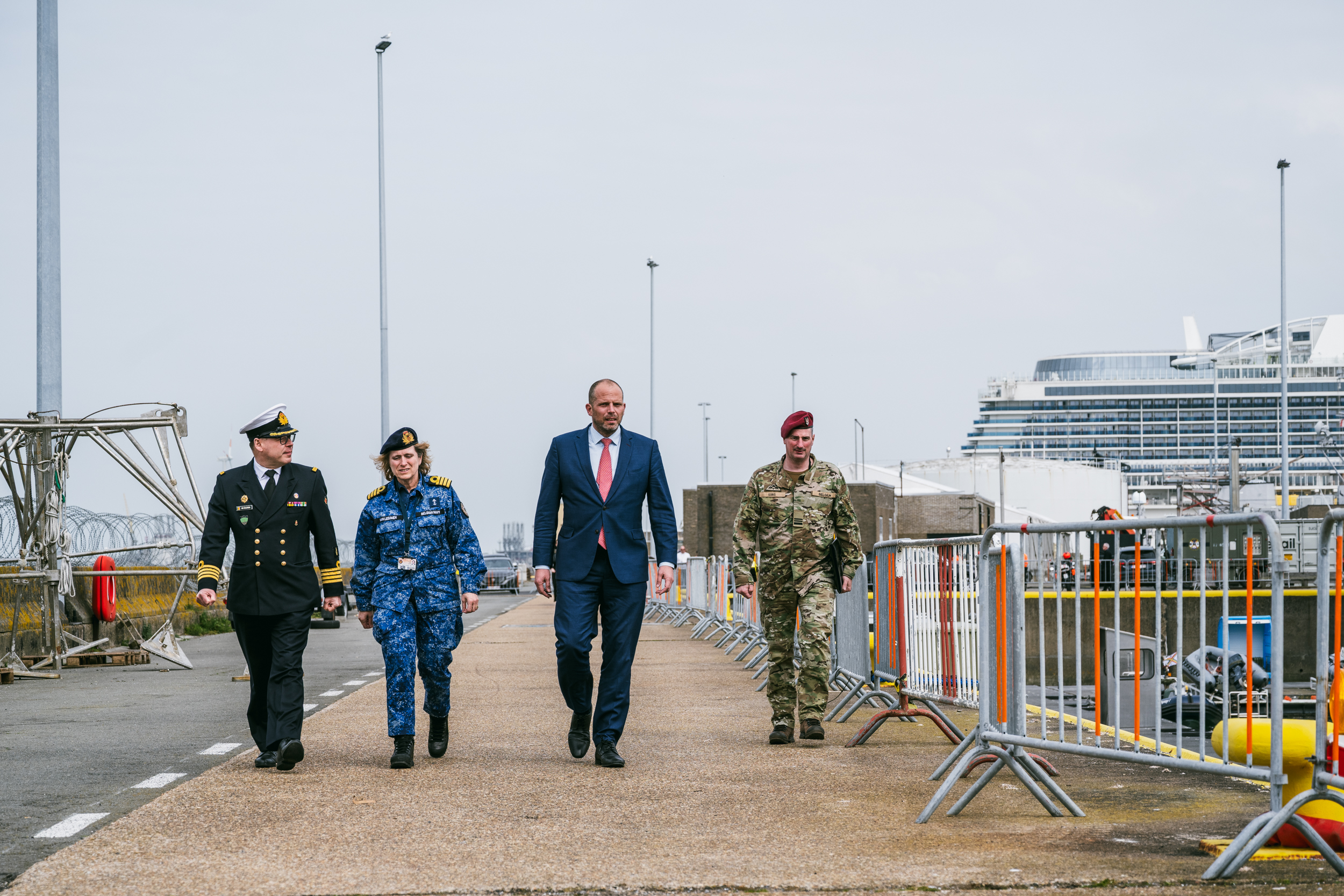 BELGICA PERSMOMENT FRANCKEN & MATZ MIL ©JORN URBAIN 2